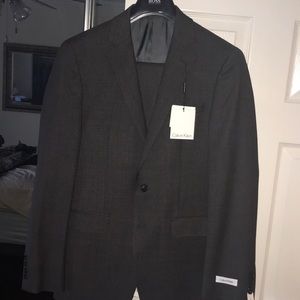 Brand New 100% Wool Calvin Klein X Slim Suit